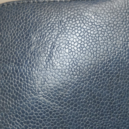 Chanel Paris Limited Small Navy Caviar Leather Gold Hardware 2015-16
