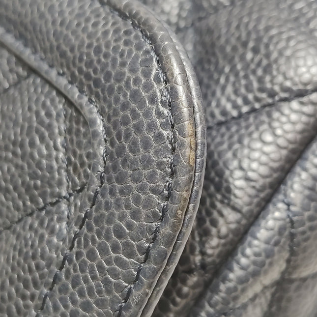 Chanel Paris Limited Small Navy Caviar Leather Gold Hardware 2015-16