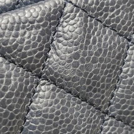 Chanel Paris Limited Small Navy Caviar Leather Gold Hardware 2015-16