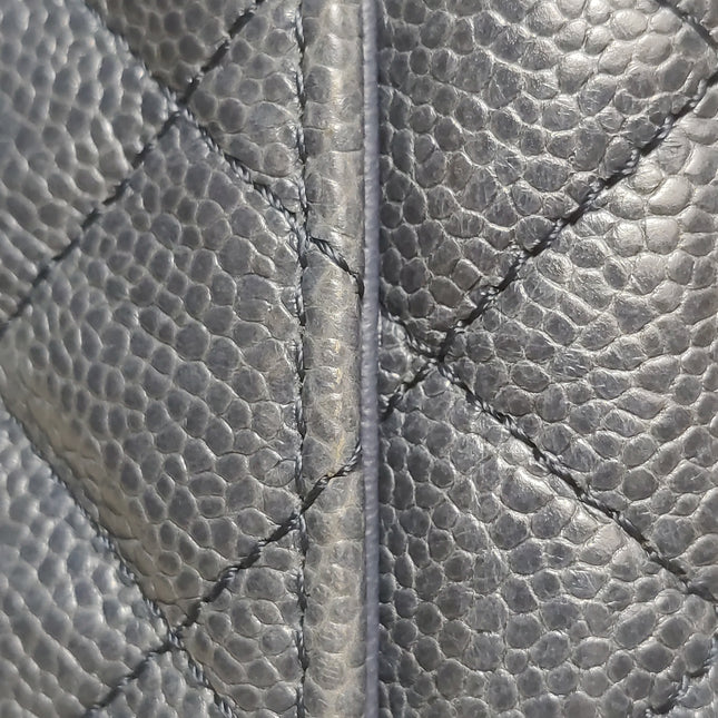 Chanel Paris Limited Small Navy Caviar Leather Gold Hardware 2015-16