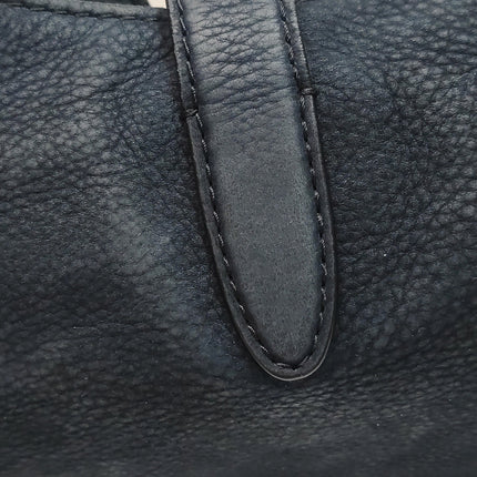Sac Gucci Jackie 1961 en daim bleu marine, taille moyenne