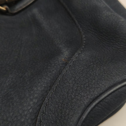 Sac Gucci Jackie 1961 en daim bleu marine, taille moyenne