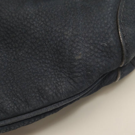 Sac Gucci Jackie 1961 en daim bleu marine, taille moyenne