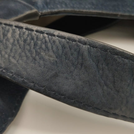 Sac Gucci Jackie 1961 en daim bleu marine, taille moyenne