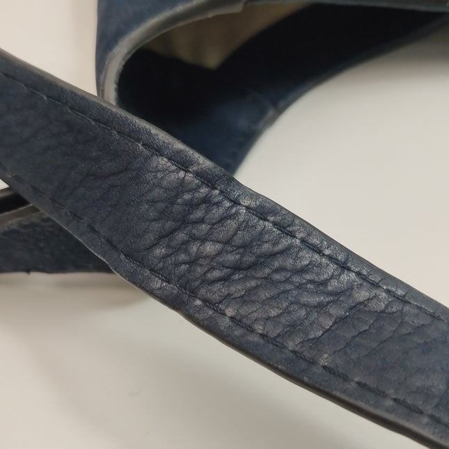 Gucci Jackie 1961 Medium Navy Suede Leather Bag