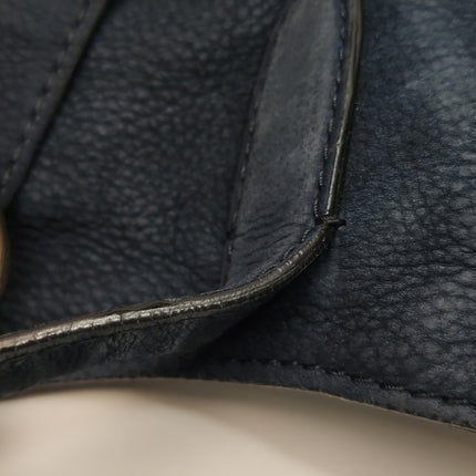 Sac Gucci Jackie 1961 en daim bleu marine, taille moyenne