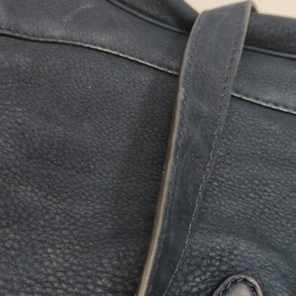 Sac Gucci Jackie 1961 en daim bleu marine, taille moyenne