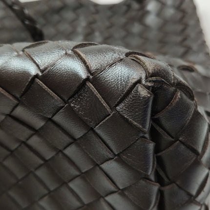 Sac à main Bottega Veneta Andiamo grand marron chocolat