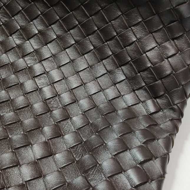 Bottega Veneta Andiamo Large Dark Chocolate Brown Handbag
