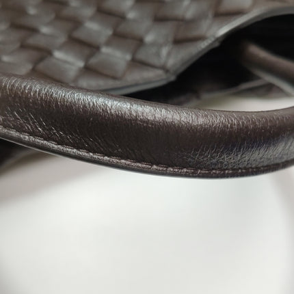 Sac à main Bottega Veneta Andiamo grand marron chocolat