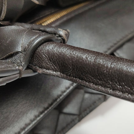 Sac à main Bottega Veneta Andiamo grand marron chocolat