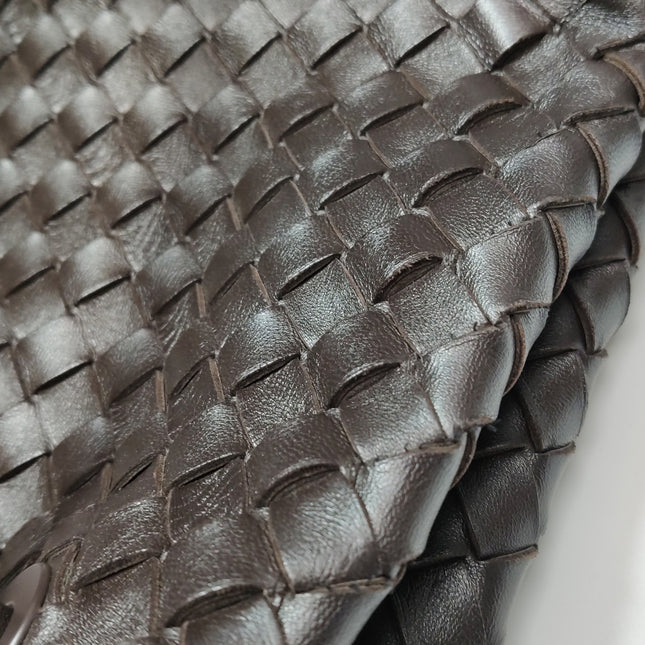 Bottega Veneta Andiamo Large Dark Chocolate Brown Handbag