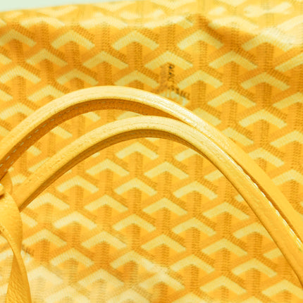 Goyard Saint Louis GM grand cabas jaune 2014