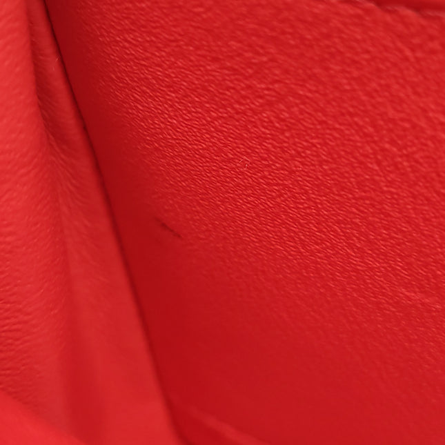 Chanel Classic Flap Medium Coral Orange Velvet Silver Hardware
