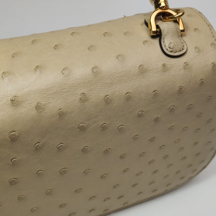 Sac à main Gucci Bamboo 1947 moyen en cuir noir