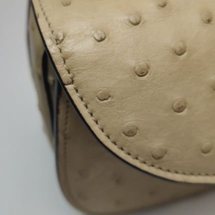 Sac à main Gucci Bamboo 1947 moyen en cuir noir