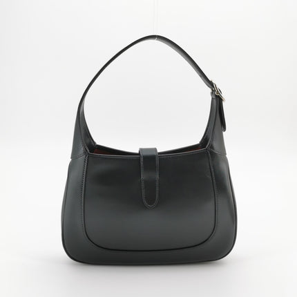 Sac à bandoulière en cuir noir petit modèle Gucci Jackie 1961 Fermoir S24