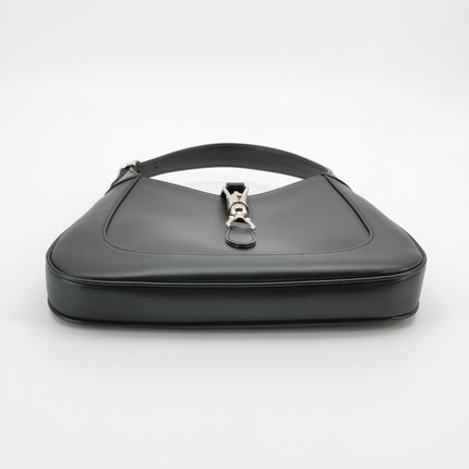 Sac à bandoulière en cuir noir petit modèle Gucci Jackie 1961 Fermoir S24