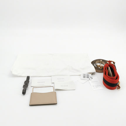 Sac à main Gucci Bamboo 1947 moyen en cuir noir