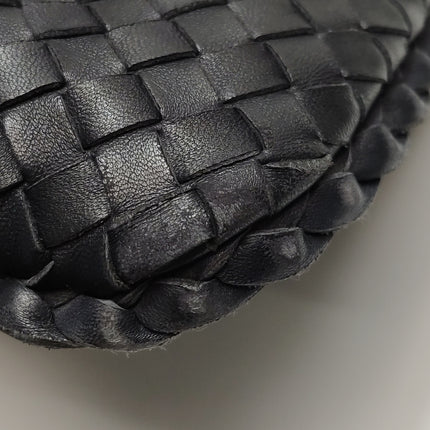 Bottega Veneta Veneta Sac Hobo Maxi en Cuir Noir 52-54cm