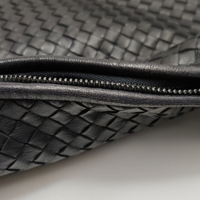 Bottega Veneta Veneta Hobo Maxi Black Leather 52-54cm