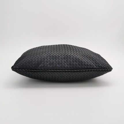 Bottega Veneta Veneta Sac Hobo Maxi en Cuir Noir 52-54cm