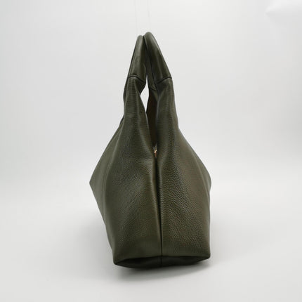 Sac à bandoulière Gucci Softbit Maxi en cuir de veau vert olive 2024