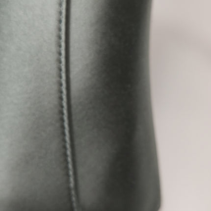 Sac Dior Saddle Mini Bleu Gris Soie avec Boucles Incrustées de Cristaux