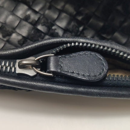 Bottega Veneta Veneta Hobo Maxi Black Leather and Velvet 52cm