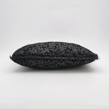 Bottega Veneta Veneta Hobo Maxi Black Leather and Velvet 52cm