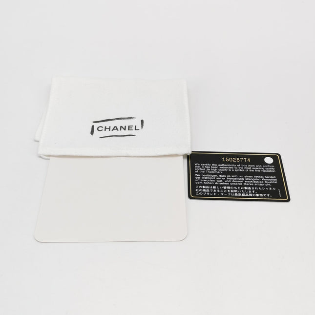 Chanel Classic Flap Maxi 2011 Black Caviar Leather Double Flap Silver Hardware
