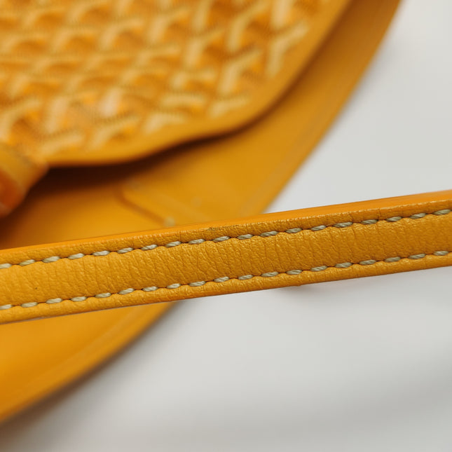 Goyard Anjou GM Large Yellow Reversible Leather Tote