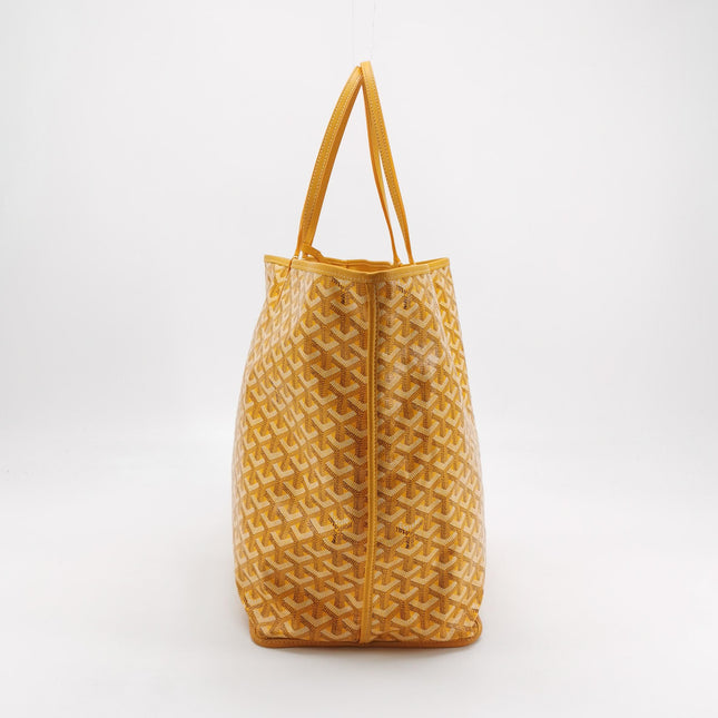 Goyard Anjou GM Large Yellow Reversible Leather Tote
