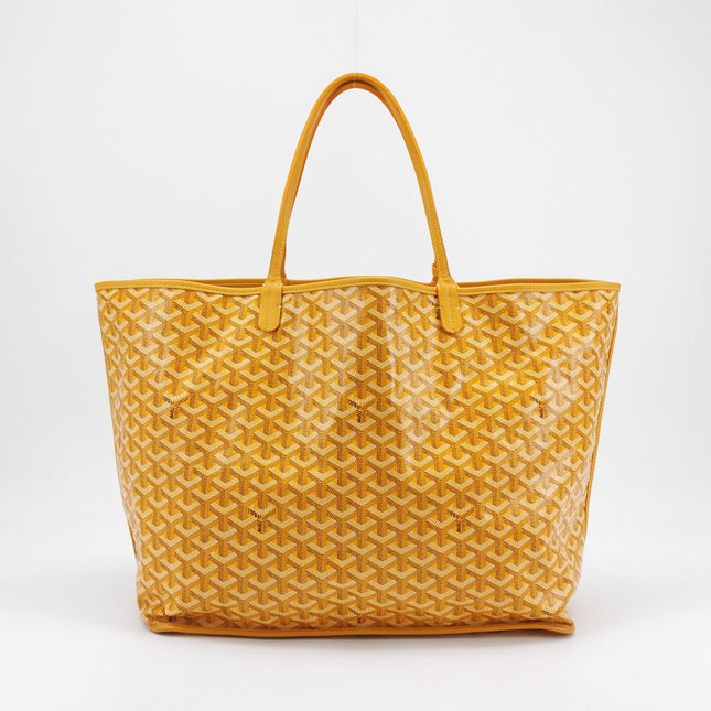 Goyard Anjou GM Large Yellow Reversible Leather Tote