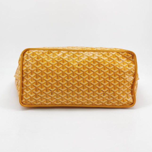 Goyard Anjou GM Large Yellow Reversible Leather Tote