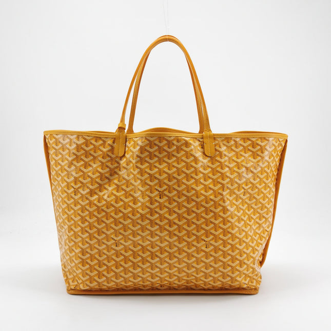 Goyard Anjou GM Large Yellow Reversible Leather Tote
