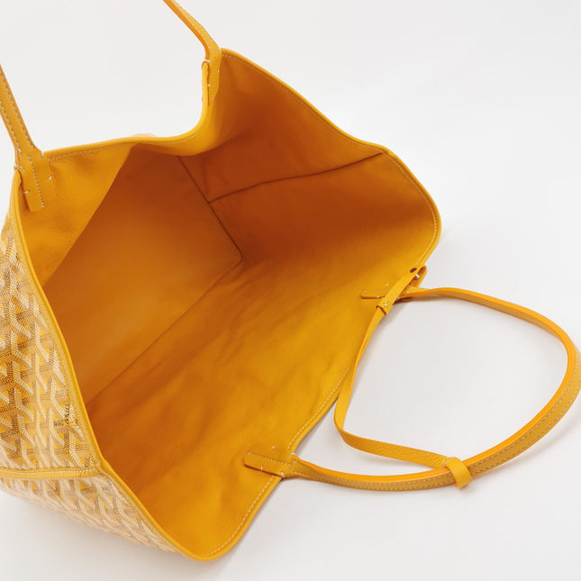 Goyard Anjou GM Large Yellow Reversible Leather Tote