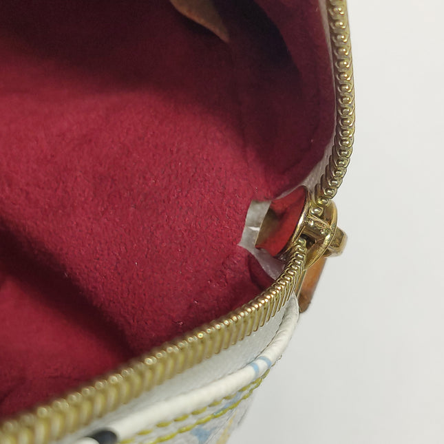 Louis Vuitton x Takashi Murakami Speedy 40 White Multicolor