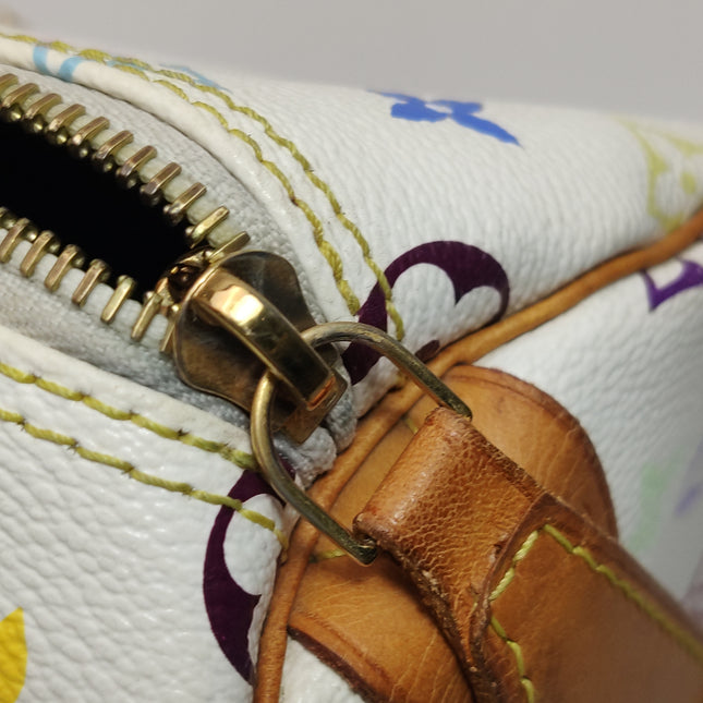 Louis Vuitton x Takashi Murakami Speedy 40 White Multicolor