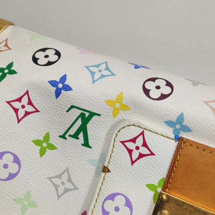 Louis Vuitton x Takashi Murakami Speedy 40 White Multicolor