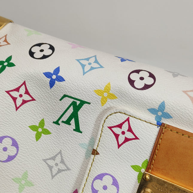 Louis Vuitton x Takashi Murakami Speedy 40 White Multicolor