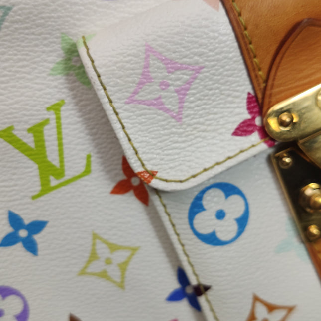 Louis Vuitton x Takashi Murakami Speedy 40 White Multicolor