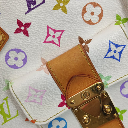 Louis Vuitton x Takashi Murakami Speedy 40 White Multicolor