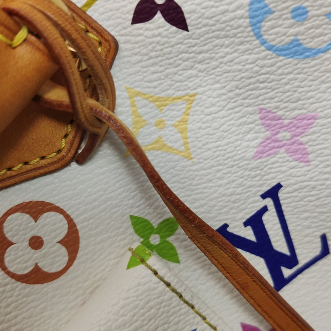 Louis Vuitton x Takashi Murakami Speedy 40 White Multicolor