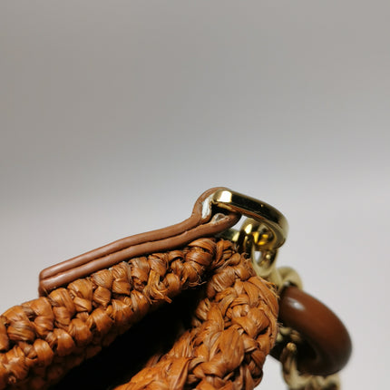 Sac cabas petit modèle Loewe Paulas Ibiza Anagram en raphia