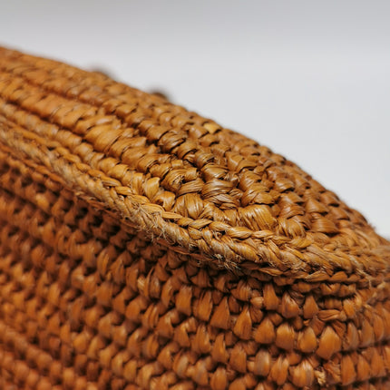 Sac cabas petit modèle Loewe Paulas Ibiza Anagram en raphia