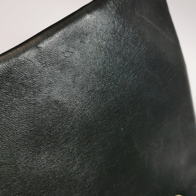 Chanel Classic Flap Maxi 2009 Black Lambskin Leather Single Flap with Gold Hardware