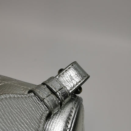 Lady Dior Small My Abcdior Cannage Leather Silver with Strap 2018
