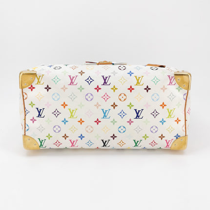 Louis Vuitton x Takashi Murakami Speedy 40 White Multicolor