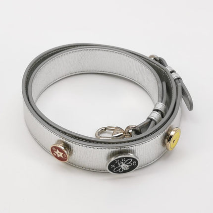Lady Dior Small My Abcdior Cannage Leather Silver with Strap 2018